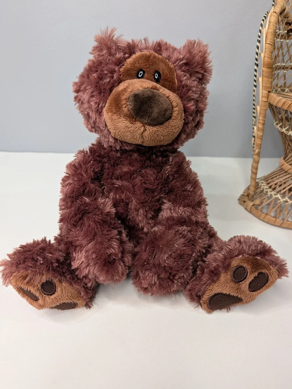 Gund Philbin Classic Bear Chocolate Brown Plush